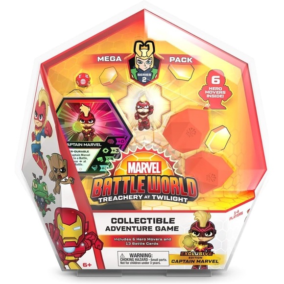 Marvel Battleworld Series 2 Treachery at Twilight Mega Pack - Captain Marvel NEW - Picture 1 of 4